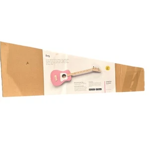 Loog Pro 3-String Acoustic Guitar Pink - Picture 1 of 2