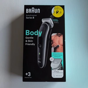 Braun Body Groomer Para Hombre, Afeitadora Eléctrica Serie 5 5350 - Nueva y Precintada - Imagen 1 de 2