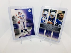 2002 Upper Deck HR Peyton Manning & Triple Threats Harrison James Colts (Mint!) - Picture 1 of 2
