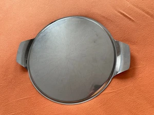 Tortenplatte V2A mit Griffen Profiqualität Edelstahl Chromargan 30 cm - Bild 1 von 4