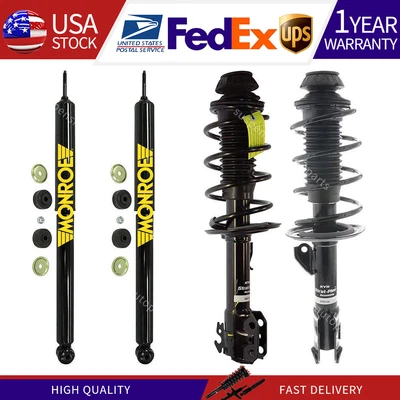 适用于丰田 Yaris 2006 2007 4X 后前减震器带线圈弹簧减震器 — 第 1/4 张图片