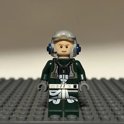 LEGO Star Wars Rebel A-Wing Pilot Minifigura (75003) sw0437 - 1i Foto 1 de 2
