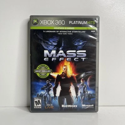 Videojuego Mass Effect Platinum Hits Microsoft Xbox 360 probado funciona Foto 1 de 4
