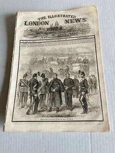 BÜRGERKRIEG TOD DES PRINZEN ALBERT ILLUSTRIERT UND KRIEGSNACHRICHTEN WEIHNACHTSAUSGABE 1861 - Bild 1 von 17