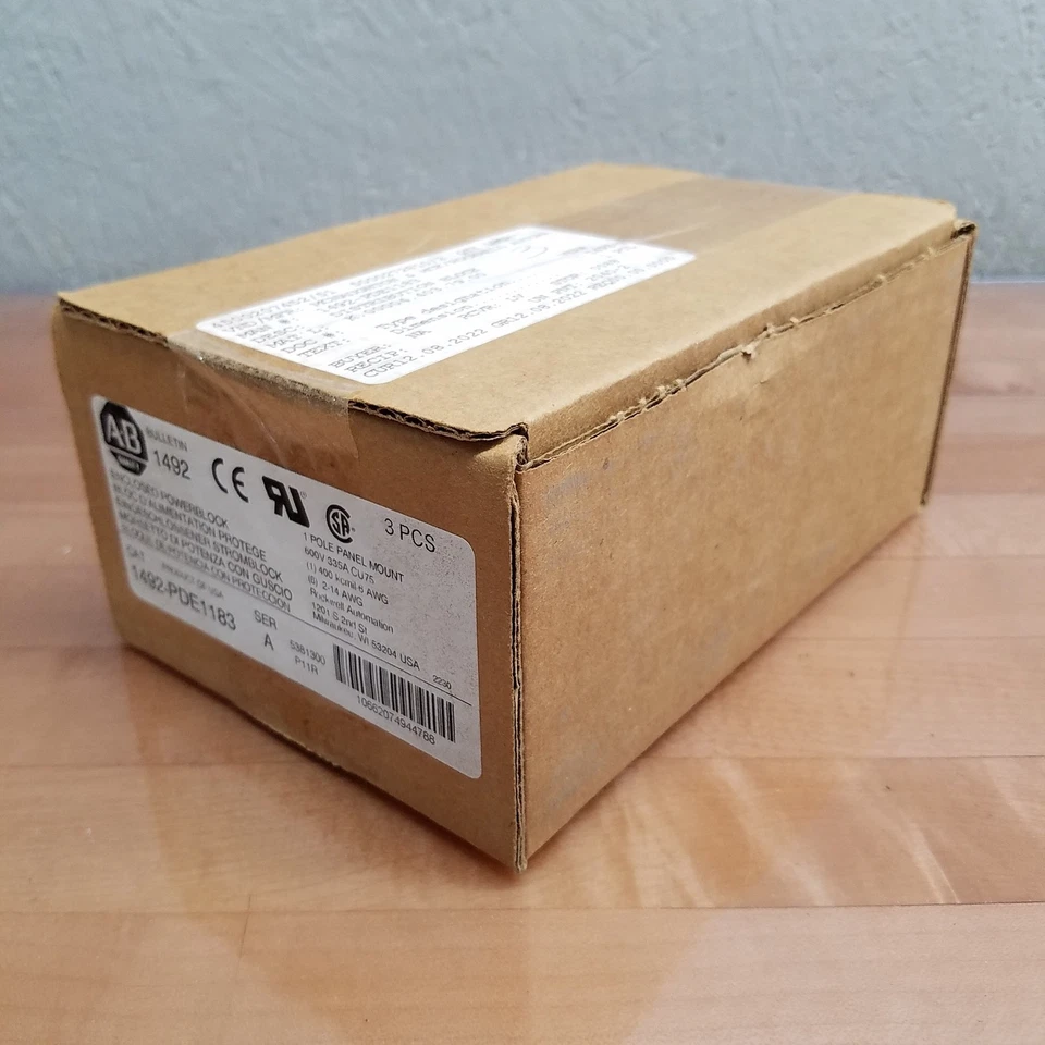 Allen Bradley 1492-PDE1183 Series A Enclosed Power Block, 600V, 335A, 1 Pole - Image 1 of 4