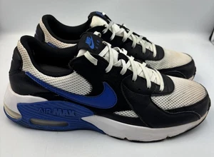 Nike Air Max Excee Hombres Talla 10 Blanco Negro Juego Royal Tenis FQ8738-010 Zapatos - Imagen 1 de 11