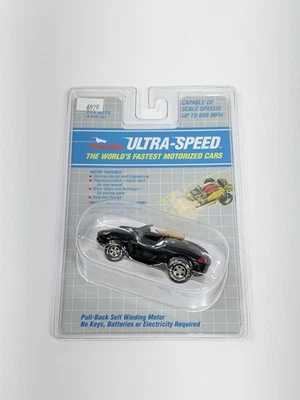 1996 Darda Motors Porsche Boxster Convertible Blue Sealed Ultra Speed Pull Back - Image 1 of 3