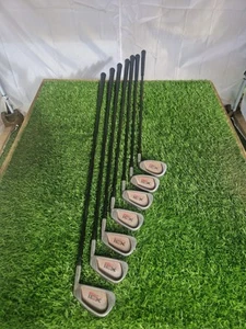 Wilson X-31 Mid Plus Irons 3,4,5,6,7,PW,SW - Regular Flex Graphite Shafts - RH - Picture 1 of 12