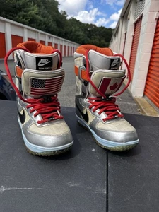 Nike Zoom Force 1 Snowboard Boots Danny Kass 358351-001 Olympic Edition 9 2D - Bild 1 von 10