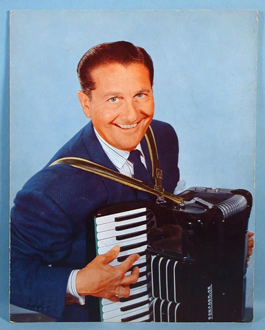 1950s Lawrence Welk Autographed TV Souvenir Program with 3 Signatures Chrysler Cover