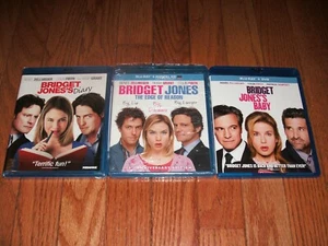 Bridget Jones trilogy on Blu-ray. No DVD discs. 1, 2 & Baby. Rare set. - Picture 1 of 1