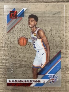 2019-20 Clearly Donruss Shai-Gilgeous Alexander Red /49 #30