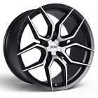 Alloy Wheels 20" 3Sdm 0.50Sf Black Polished Face For Lexus Ls 350 [Mk5] 17-22