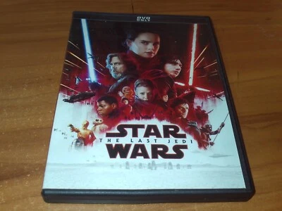 Star Wars Episode VIII The Last Jedi (DVD, Widescreen 2017) - Image 1 of 2