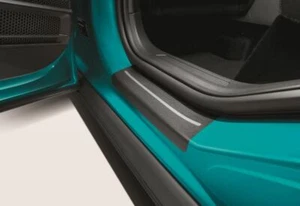 Original Volkswagen T-Cross  VW Schutzfolie für Einstiegsleiste schwarz/silber - Bild 1 von 1