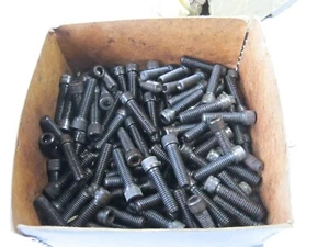 1 - Pack (10) 5/16" x 1-1/4" BSW Whitworth Socket Cap Head Allen Screws, Bolts - Picture 1 of 4