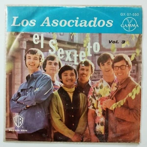 LOS ASOCIADOS - EL SEXTETO VOL.3 - RARE MEXICAN 7¨ EP PS, ROCK BEAT - Picture 1 of 4