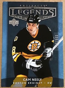 2005-06 CAM NEELY UPPER DECK ARTIFACTS LEGENDS CARD #138 BRUINS #760/899