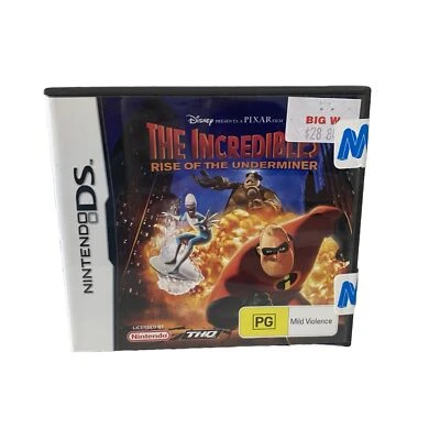 The Incredibles Rise Of The Underminer  Nintendo DS Game New + Sealed Pixar THQ - Image 1 of 4