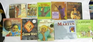 Black American & African 10 Children’s Picture Books MLK Folktales History - Picture 1 of 10
