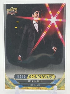 2024-25 Upper Deck #C-75 Seth Jarvis UD Canvas Shipping - Picture 1 of 2