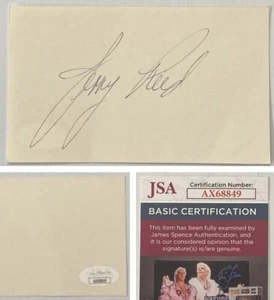 East Bound And Down Jerry Reed Signed Autograph 3x5 Index Card - JSA - FREE S&H! - Picture 1 of 4