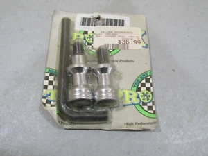 PR CHROME SWINGARM SPOOLS PARTS UNLIMITED 1303-0001 - Imagen 1 de 3
