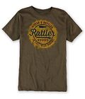 SONOMA life+style Mens Rattler Stout Bottlecap Graphic T-Shirt, Brown, Small