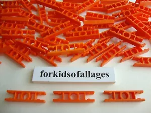 100 Knex Orange Leiter 2 Positionen Endverbinder Großpackung Normteile/Stücke Posten - Bild 1 von 1