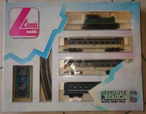 Kit Treno Lima 103400B H0 Security Block usato loc.diesel 2 vagoni 1 notte SNCF - Photo 1/5