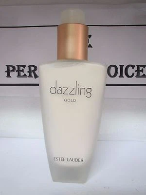 Botella de vidrio loción corporal ESTEE LAUDER 3,4 oz/100 ml ORO DESLUMBRANTE para mujer Foto 1 de 3