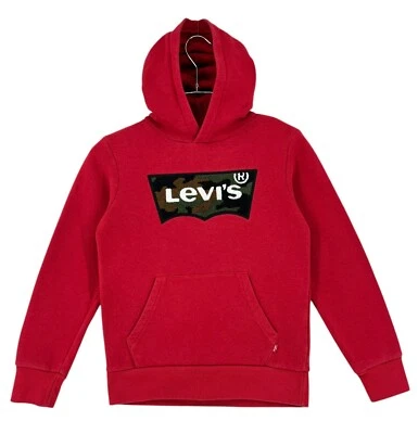 LEVI'S STRAUSS & CO Sweat À Capuche Rouge Garçon Taille 12 Ans (152) - Photo 1/4