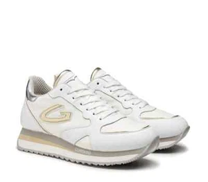 Sneakers Alberto Guardiani WEN 310001 bianco e oro SCONTO DA LISTINO - Imagen 1 de 4