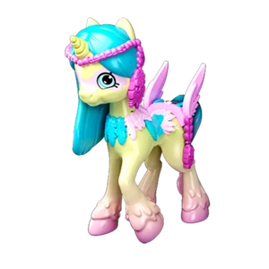 Boho Feathers Happy Places Shopkins Pony Unicorn Toy Figure Pack Set Lot Rainbow - Picture 1 of 1