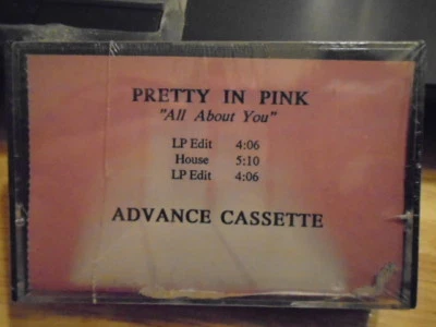 SEALED RARE PROMO Pretty In Pink CASSETTE TAPE r&b All About You HOUSE Motown 91 - Image 1 of 2