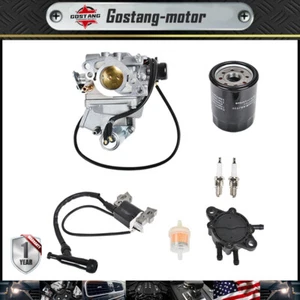 Carburador horizontal doble motor bomba combustible para Honda GX610 GX620 18 HP 20 HP V-Twin - Imagen 1 de 6