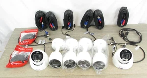 Lorex C861XC-Z (C883DA) Indoor/Outdoor HD 4K Security Camera 6x Lot & Extras - Picture 1 of 19