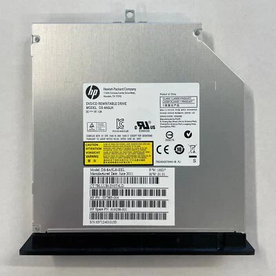 Genuine HP DS-8A5LH CD DVD±RW SATA Optical Drive + Bezel 537385-004 619238-001 - Image 1 of 4