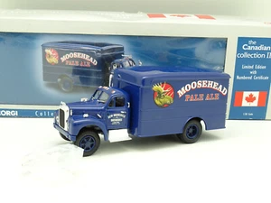 Corgi 1/50 - Mack B Box Van Moosehead - Bild 1 von 1