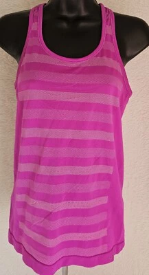 c9 by Champion Womens Shirt Top Blouse Size XS S X Small Purple White Striped - Image 1 of 4