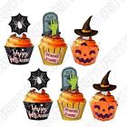 48x Halloween Cupcake Wrapper Baking Cup Paper Cake Wrapper Halloween Decoration