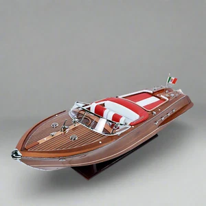 Custom Made Riva Aquarama Model Boat - Handmade Exclusive Edition 35" Speedbot - Picture 1 of 9