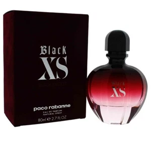 Paco Rabanne Black XS Women 2.7 oz 80 ml Eau De Parfum Spray Box Sealed - Picture 1 of 2