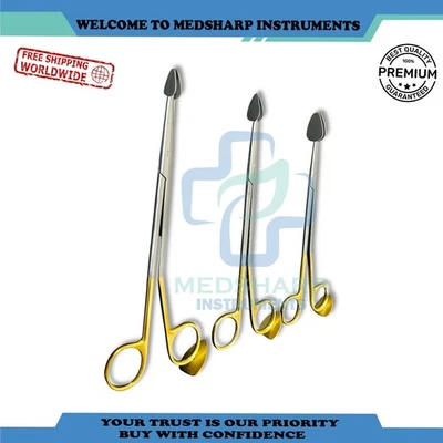 Trepsat Facial Flap dissector scissors set of 3pcs,10mm,15mm,20mm total length - Image 1 of 3