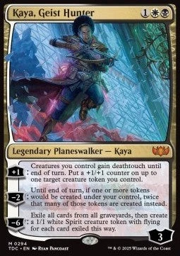 Magic/MTG Kaya, Geist Hunter TDC-294 Mythic Englisch Neu - Bild 1 von 2