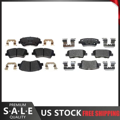 Pastillas de freno delanteras y traseras de cerámica R-Line para Hyundai Elantra 2014 2013 cupé Foto 1 de 4