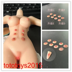 1/6 Nipple Breast Chest Bottom Patches Props Fit 12" Female Figure Body Doll Toy - Picture 1 of 29