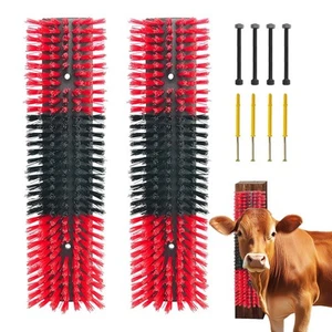 Livestock Scratch Brush With 4 Screws,Animal Back Scratching - Picture 1 of 7
