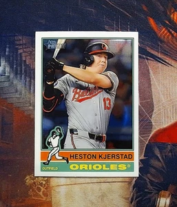 2025 Topps Heritage - Heston Kjerstad #87 Chrome - Picture 1 of 2