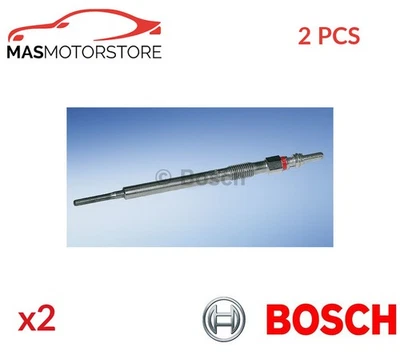 ENGINE GLOW PLUGS BOSCH 0 250 403 004 2PCS P NEW OE REPLACEMENT - Image 1 of 4